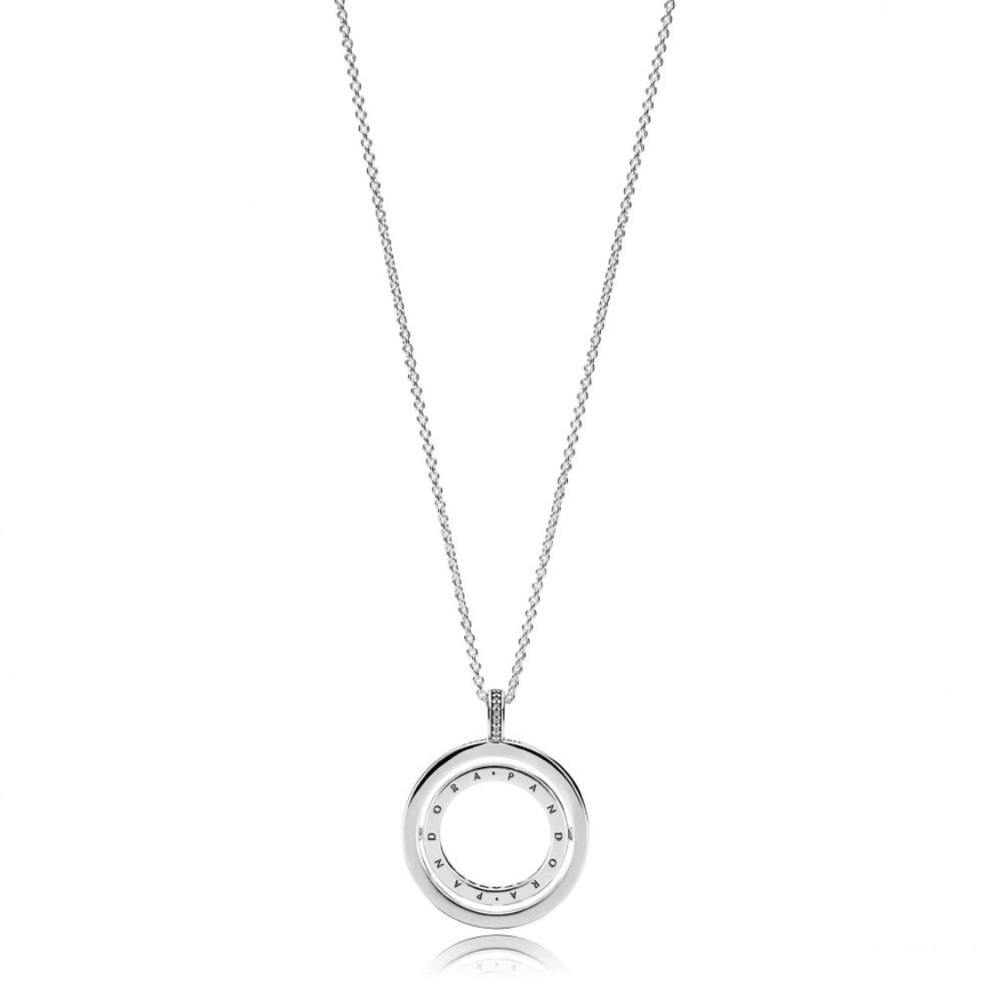 *BRAND NEW* PANDORA Spinning Hearts of Pandora Necklace